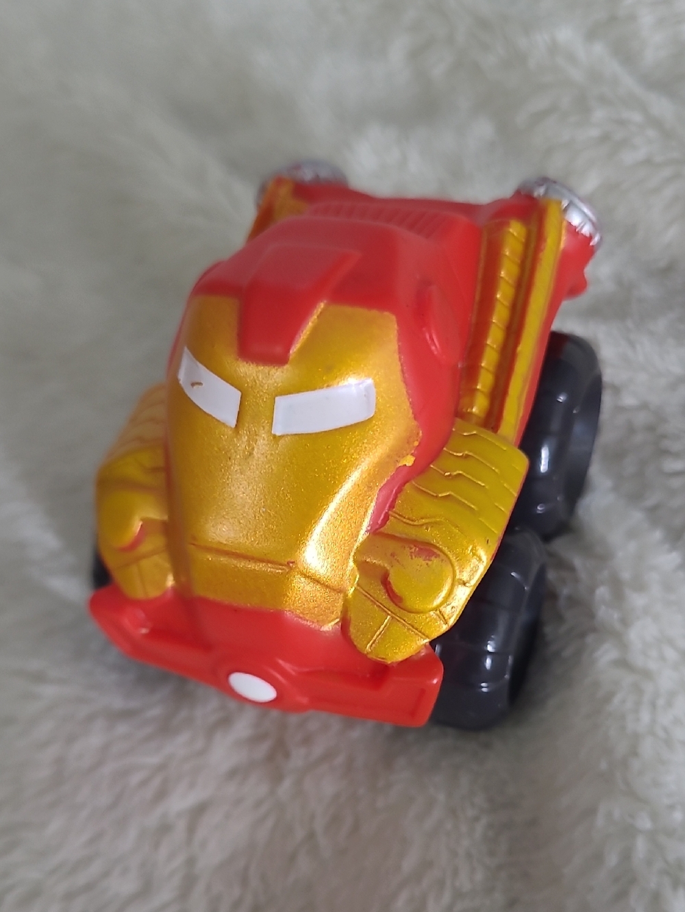 Lil' Chuck & Friends Iron Man Marvel 2008 Small Toy ♻️ 5/$10 ♻️